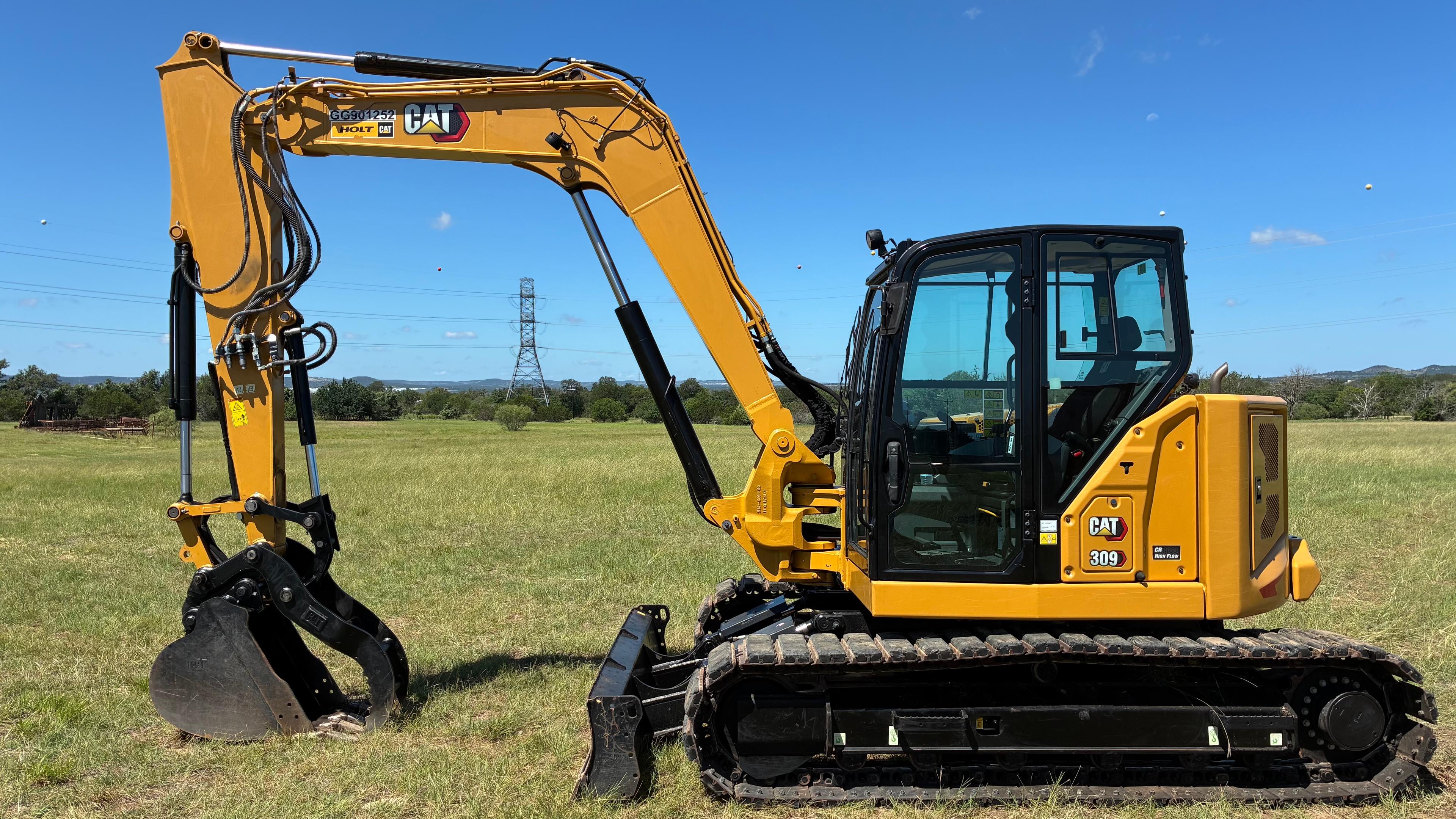 2022 CAT 309 CR Mini-Excavator w/ Thumb