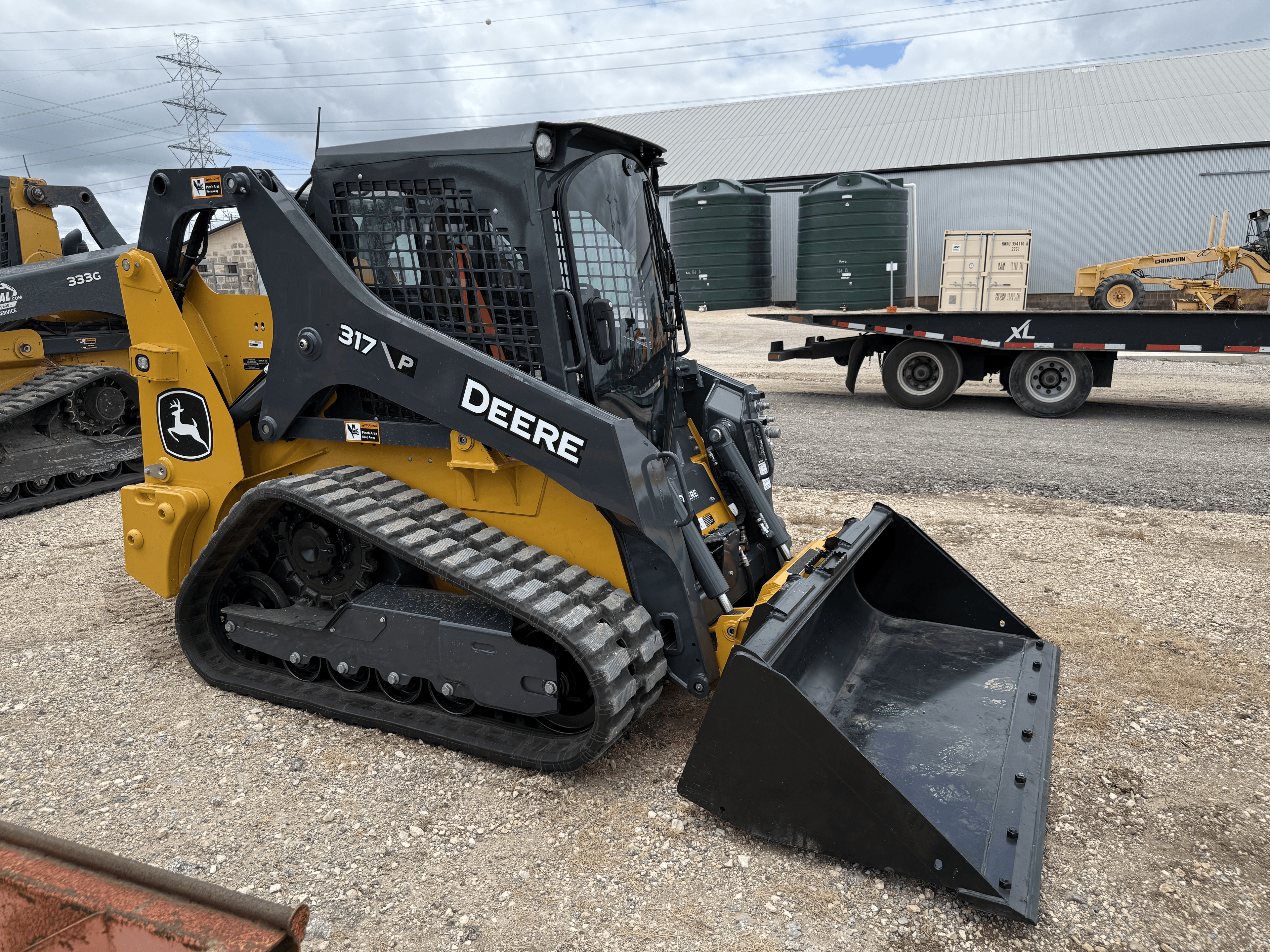2025 JOHN DEERE 317P 65hp Compact Track Loader